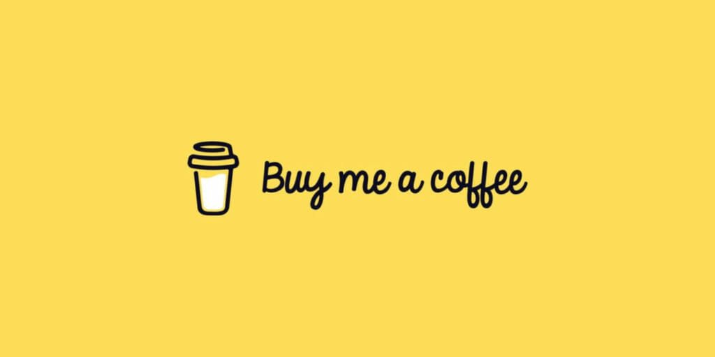 buy me a coffee logo spenden und creator verdienst tool